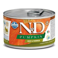 N&D Pumpkin Mini Adult Duck Grain-free - 140g