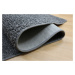 Kusový koberec Color Shaggy šedý - 50x80 cm Vopi koberce