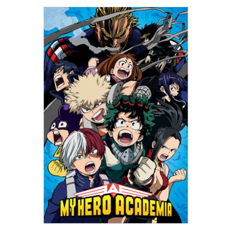 Plagát My Hero Academia - Cobalt Blast Group 012