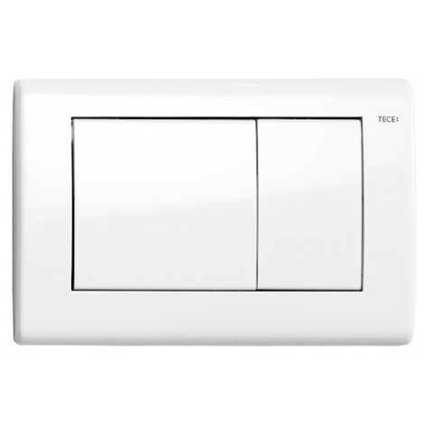 Ovládacie tlačidlo Tece Planus  z nerezu  v bielej farbe 9240324
