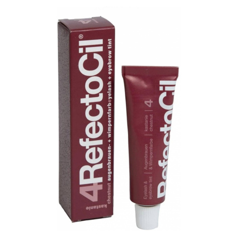 RefectoCil farba na riasy a obočie 15 ml – Gaštanová č. 4