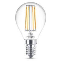 Žiarovka Philips Classic LED E14 P45 4,3 W číra 4 000 K