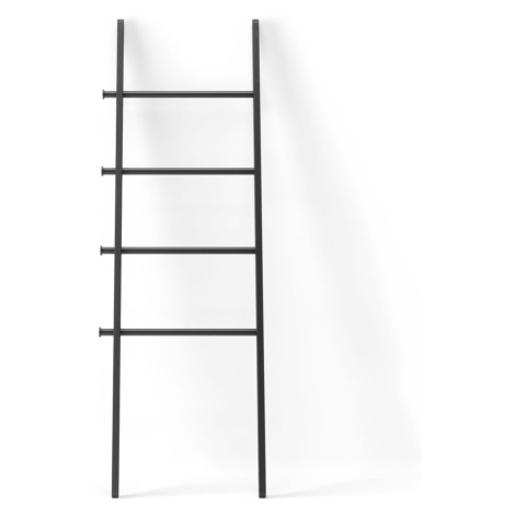 Čierny dekoratívny rebrík z topoľového dreva Leana - Umbra