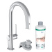 Hansgrohe Aqittura M91, filterSystem 210, vyťahovací výtok, 1jet, sBox, štartovacia sada, chrómo