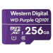WD MicroSDXC karta 256GB Purple WDD256G1P0C Class 10 (R:100/W:60 MB/s)