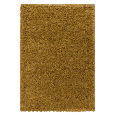 Kusový koberec Sydney Shaggy 3000 gold - 140x200 cm Ayyildiz koberce