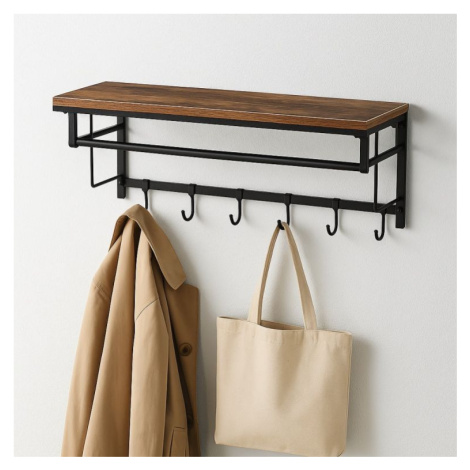 Nástenný vešiak Vintage, 66 x 30 x 32 cm Miadomodo