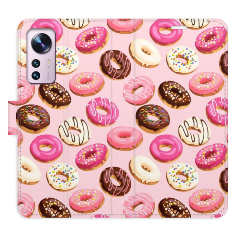 Flipové puzdro iSaprio - Donuts Pattern 03 - Xiaomi 12 / 12X