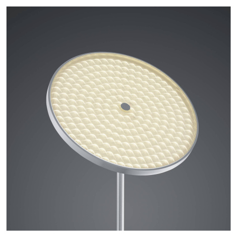 BANKAMP Solid stojaca LED lampa, nikel/chróm