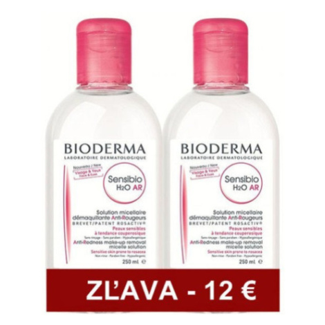 Bioderma Sensibio H2O AR micelárna voda 2x250 ml