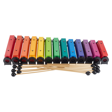 Boomwhackers Chroma-Notes Resonator Bells Complete Set