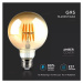 Žiarovka LED Filament Amber E27 8W, 2200K, 700lm, G95, VT-2019 (V-TAC)