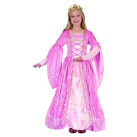 Made Detský kostým Princezná ružové šaty 120 - 130 cm