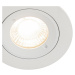 Moderné zápustné bodové svietidlo biele okrúhle IP44 - Xena Round