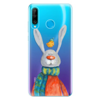 Odolné silikónové puzdro iSaprio - Rabbit And Bird - Huawei P30 Lite