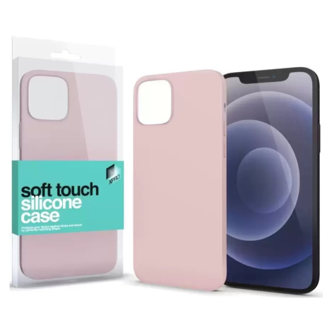 Apple iPhone 15 Pro, Silikónové puzdro, Xprotector Soft Touch, ružové