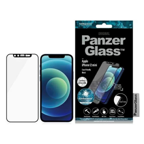 Ochranné sklo PanzerGlass E2E Microfracture iPhone 12 Mini 5,4" CamSlider Swarovsky Case Friendl