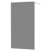 MEXEN/S - KIOTO Sprchová zástena WALK-IN 70x200 cm 8 mm, chróm, dymové sklo 800-070-101-01-40