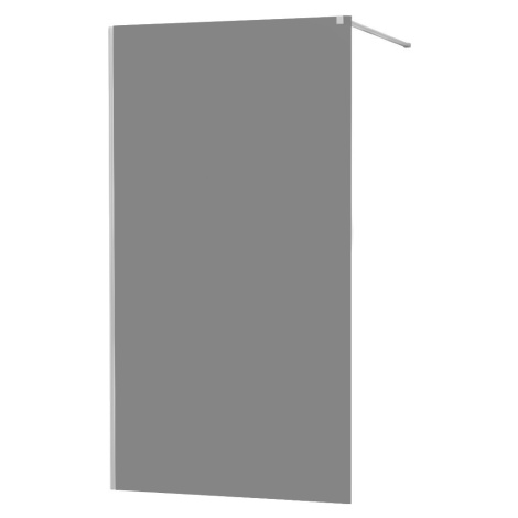 MEXEN/S - KIOTO Sprchová zástena WALK-IN 70x200 cm 8 mm, chróm, dymové sklo 800-070-101-01-40