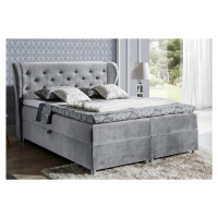 Expedo Čalúnená posteľ boxspring DESPASITO + topper, 160x200, pagani 23674