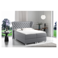 Expedo Čalúnená posteľ boxspring JACKY + topper, 160x200, fancy 90