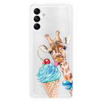 Odolné silikónové puzdro iSaprio - Love Ice-Cream - Samsung Galaxy A04s