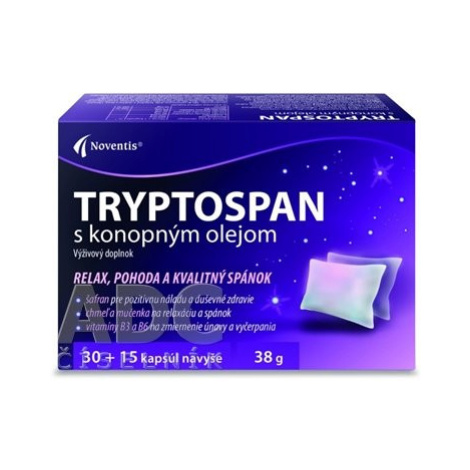 NOVENTIS Tryptospan s konopným olejom 45 kapsúl