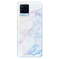 Odolné silikónové puzdro iSaprio - Raibow Marble 10 - Realme 8 / 8 Pro