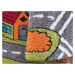 DY Farebný koberec do detskej izby na hranie Ulica Rozmer: 120x170 cm
