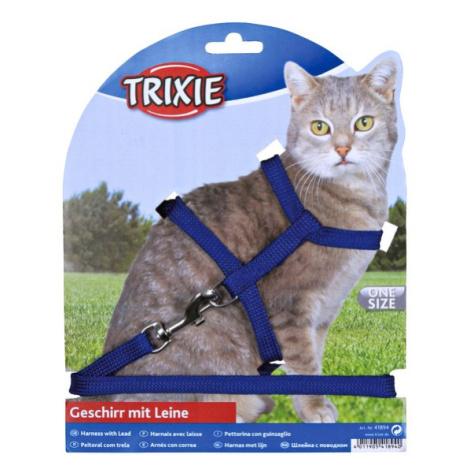 Postroj (trixie) CAT s vodítkom  - 22-42cm/1cm/1,25m