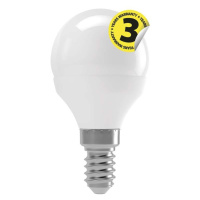 Emos LED žiarovka MINI GLOBE, 4W/30W E14, WW teplá biela, 330 lm, Classic, F