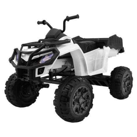 mamido Detská elektrická štvorkolka ATV XL biela