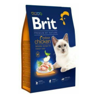 Brit Premium Cat by Nature Indoor Chicken 800g zľava