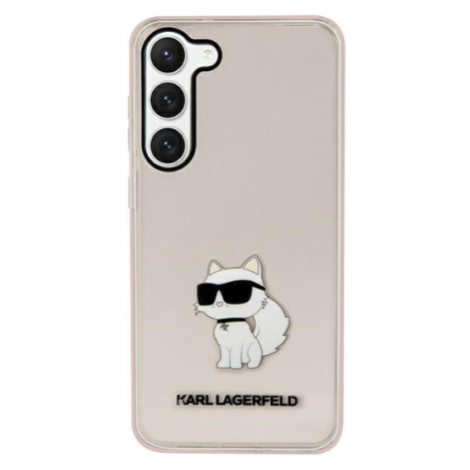 Plastové puzdro Karl Lagerfeld na Samsung Galaxy S23+ 5G S916 KLHCS23MHNCHTCP HC IML NFT Choupet