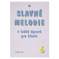 KN Slavné melodie v lehké úpravě pro klavír 6.díl