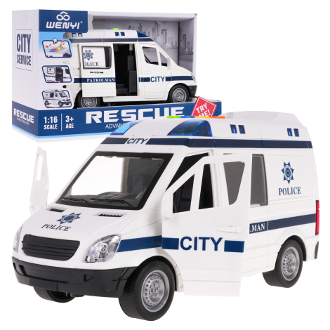 Interaktívne policajné auto 1:16 Ramiz WY590F