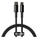 Kábel Baseus Tungsten Gold Cable Type-C to iP PD 20W 1m (black)