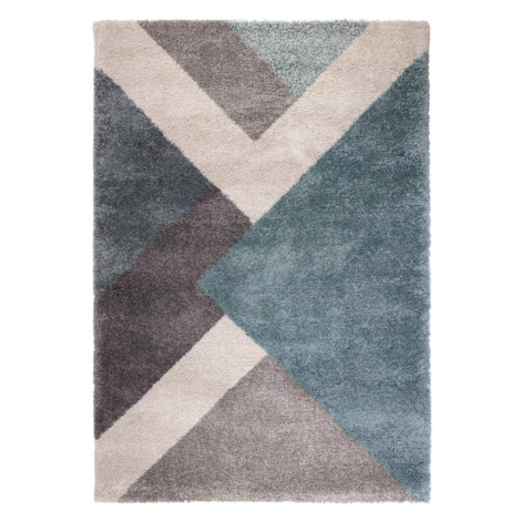 Modro-sivý koberec Flair Rugs Zula, 160 × 230 cm