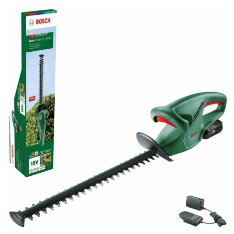 Bosch EasyHedgeCut 18-45 akumulátorové nožnice na živé ploty, 18 V, čepeľ 45 cm, akumulátor
