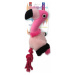 Hračka Dog Fantasy Silent Squeak plameniak ružový 27cm
