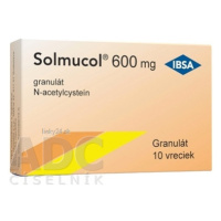 Solmucol 600 mg 10 vrecúšok