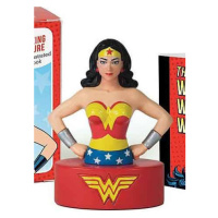 Running Press Wonder Woman Talking Figure and Illustrated Book (Miniature Editions)