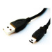 USB kábel A-MINI 5PM 2.0 2m HQ 1,8m čierny