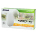 Záhradné nástenné LED svietidlo NEFRYT 10W, 4000K, 800lm, IP54, biela (ORNO)