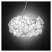 Slamp Clizia – dizajnérska závesná lampa, biela