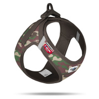 CURLI Postroj pre psov so sponou Air-Mesh Camo, XS, 3-5 kg