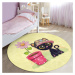Žltý detský koberec ø 100 cm Comfort – Mila Home