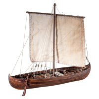 Dušok Vikingská loď Knarr 1:72 kit