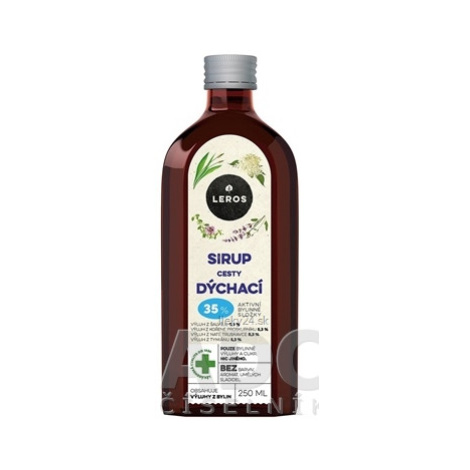 LEROS Sirup Cesty dýchacie 250 ml