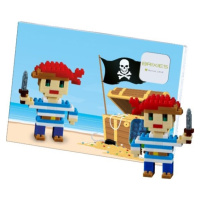 BRIXIES Pohľadnica Pirát